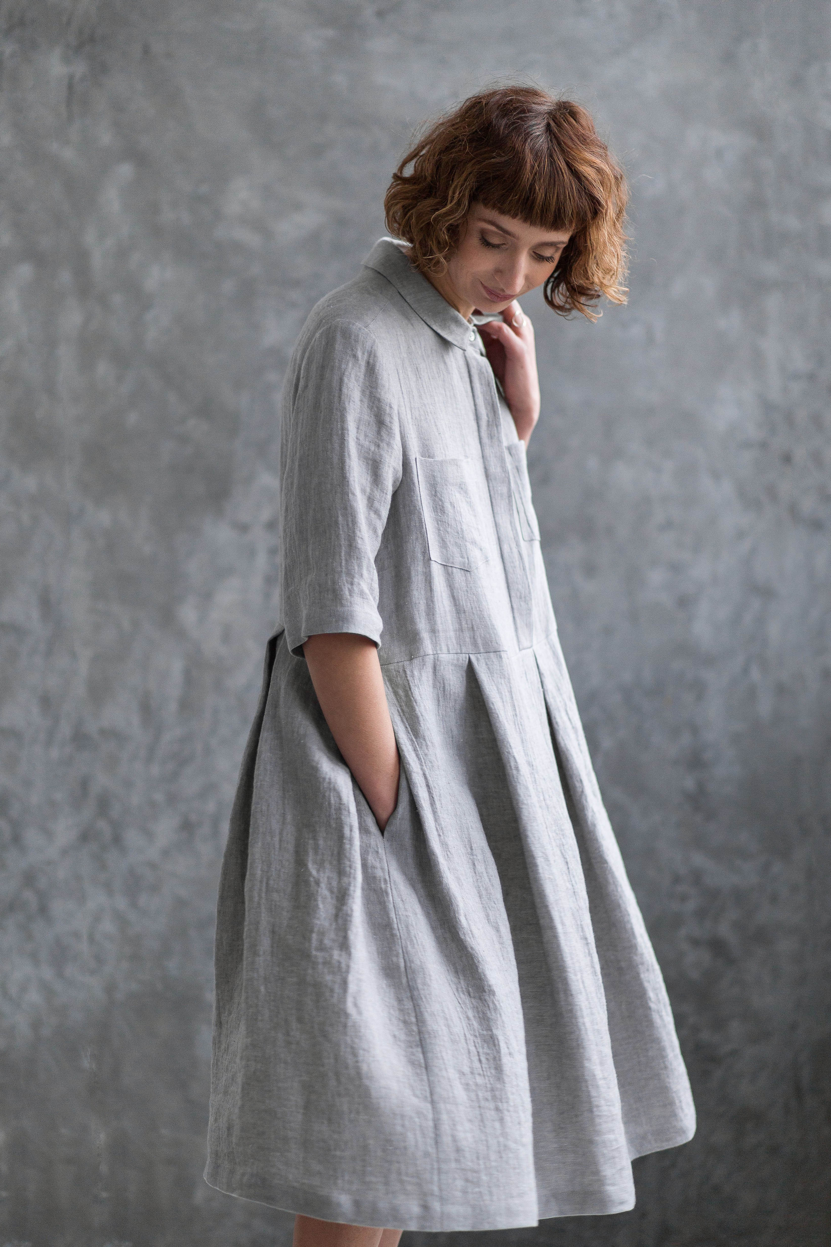 Linen Shirt Dress, Dresses & Skirts