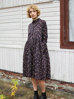 ELIZABETH shirt dress in silky cotton | Dress | Sustainable clothing | OffOn clothing