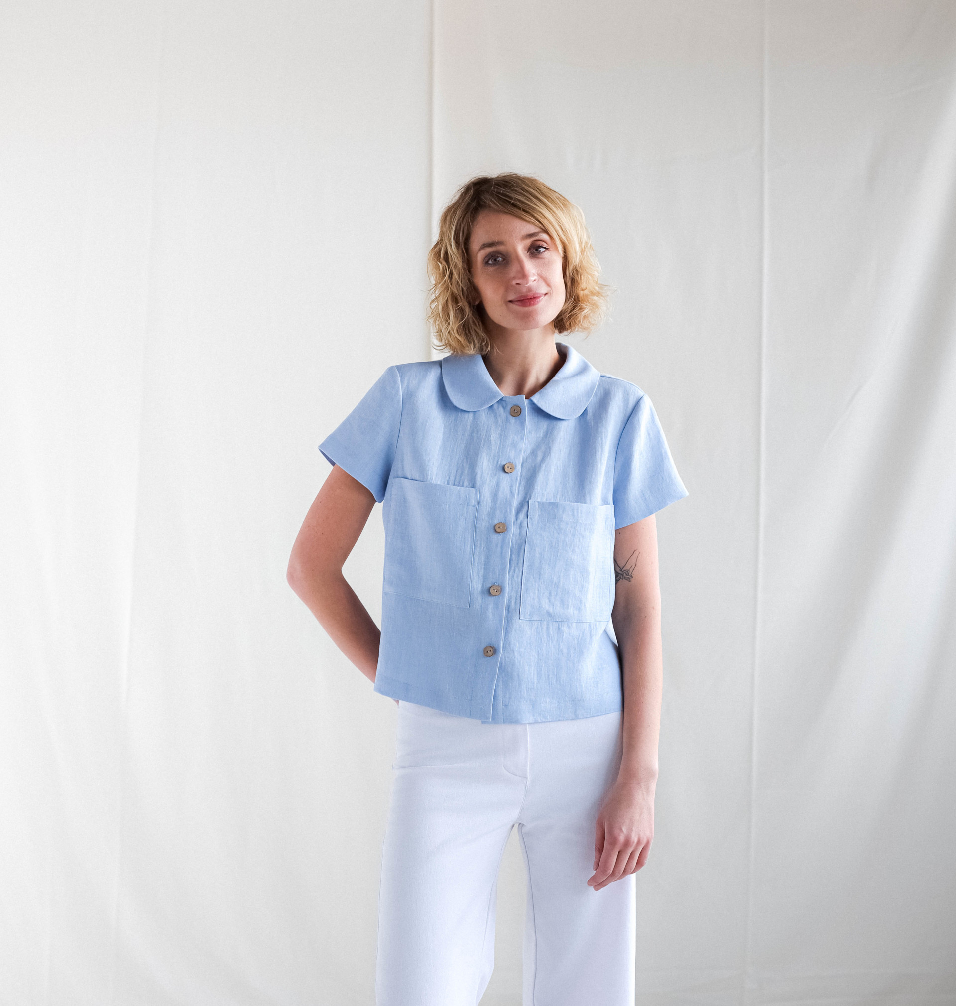Linen button up shirt – OffOn