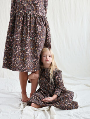 Mother daughter matching dresses | Dress | Floral | Sustainable clothing | OffOn clothing