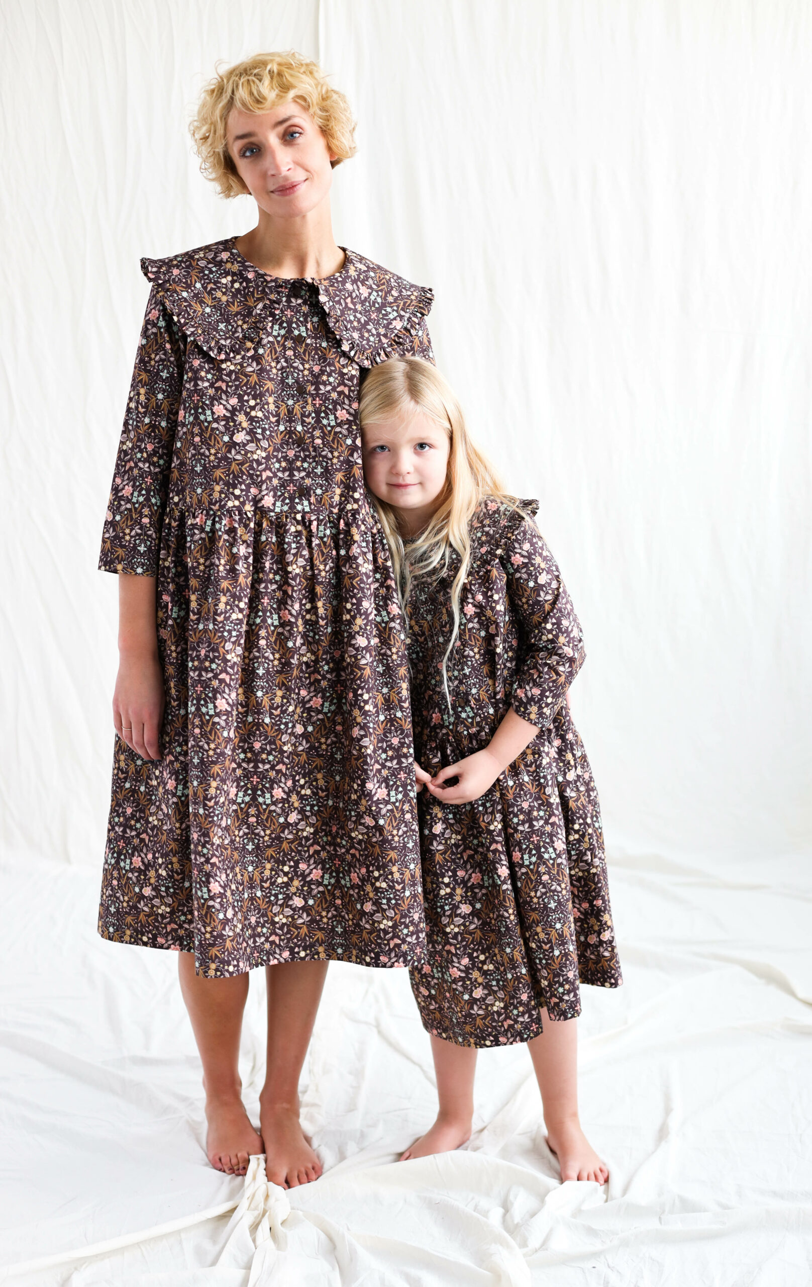 Mother daughter matching piccadilly poplin dresses – OffOn