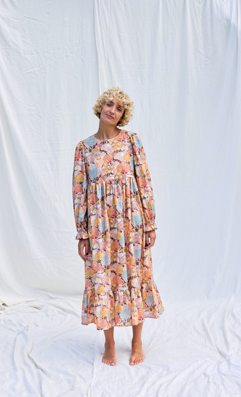 Floral dress | Dress | Sustainable clothing | OffOn clothing