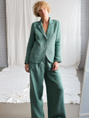 Elegant linen matching suit | Matching Suit | Sustainable clothing | OffOn clothing