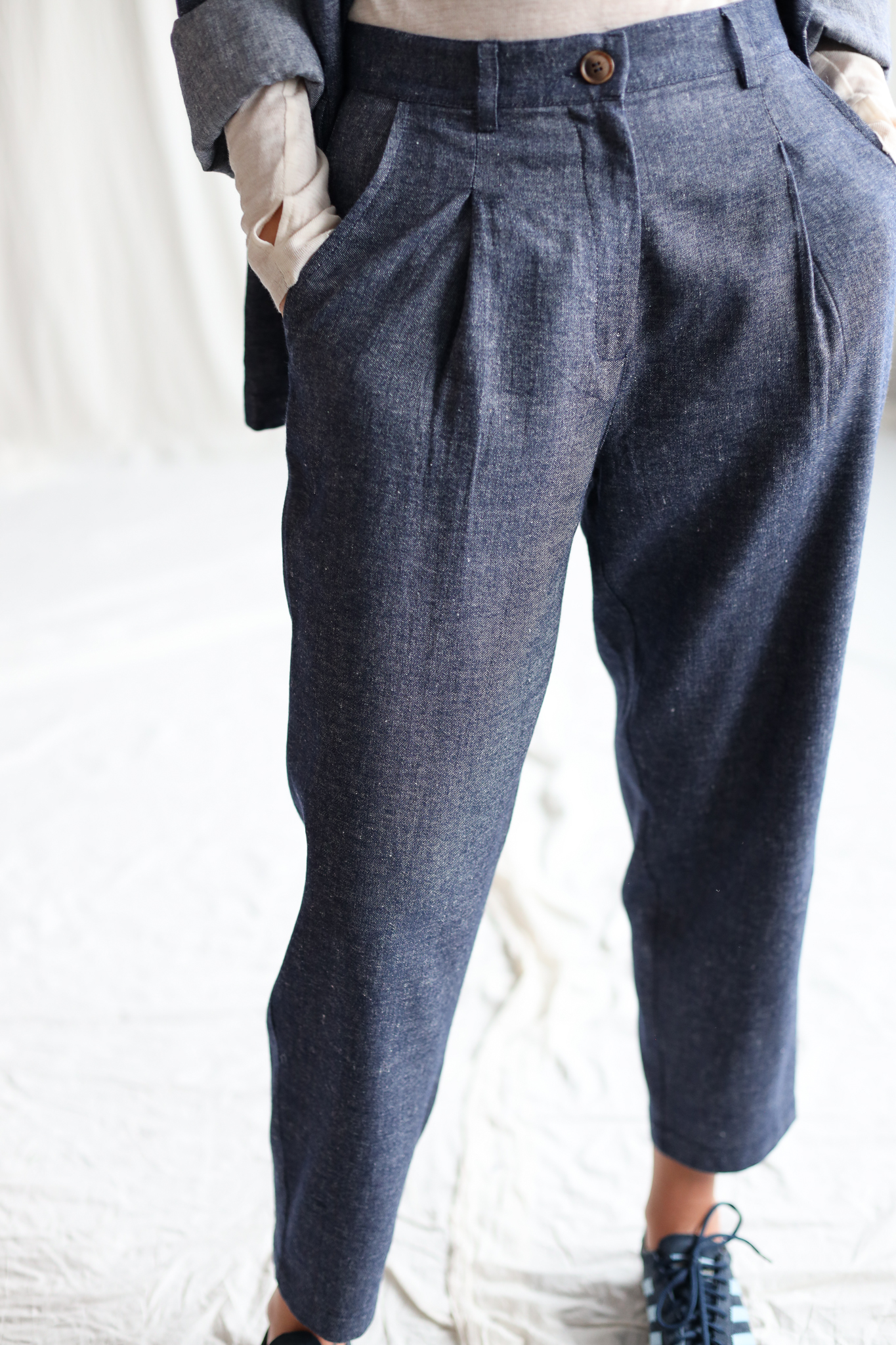 Men's Linen Drawstring Pant | Madda Fella