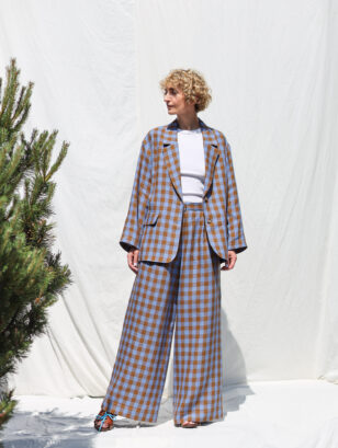 Elegant linen matching suit | Suit | Sustainable clothing | OffOn clothing