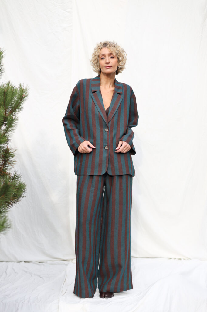 Elegant linen matching suit | Matching Suits | Sustainable clothing | OffOn clothing