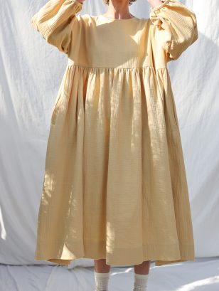 Double gauze oversized dress GRETA | Dress | Sustainable clothing | OffOn clothing